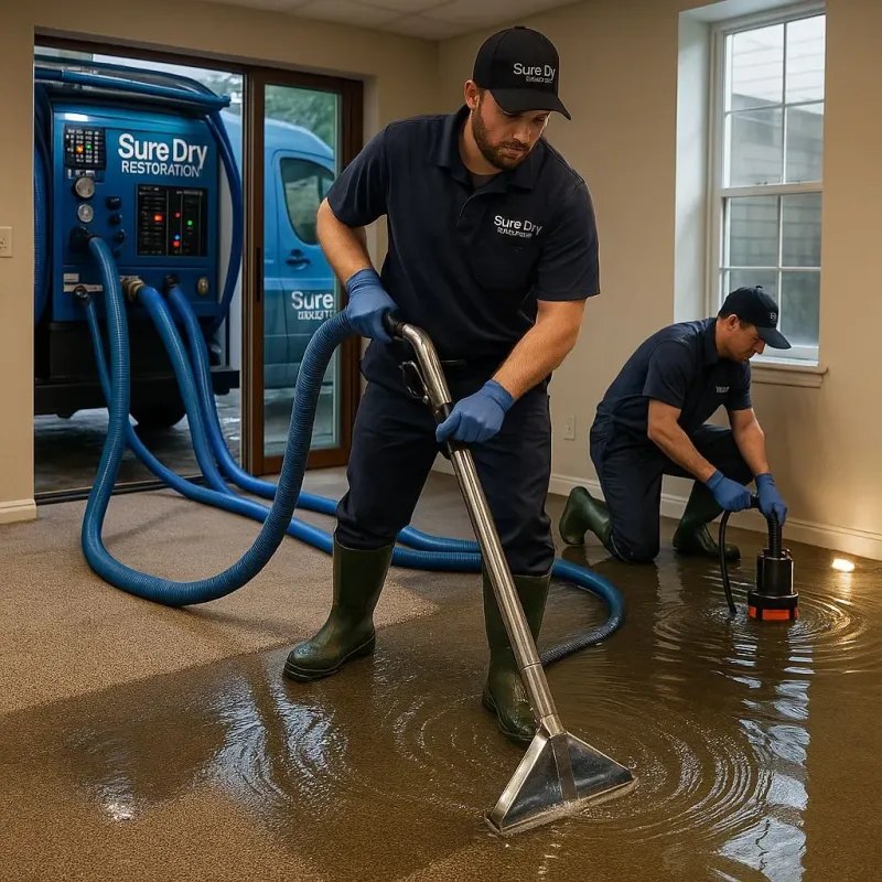 Water Extraction and Removal process in Elburn, IL
